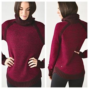 Lululemon Passage To Prana Adjustable Sweater Sz 6